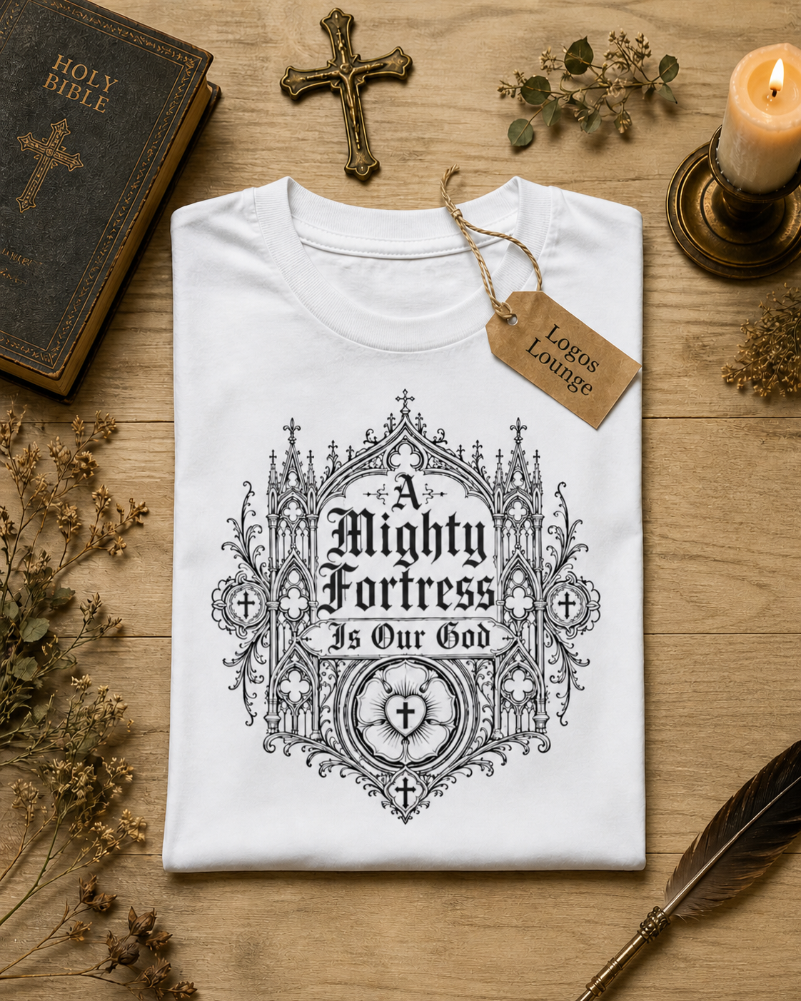 A Mighty Fortress Is Our God T-shirt